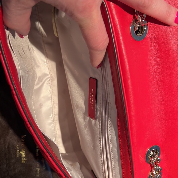 Like new red Kate spade purse - Picture 3 of 4